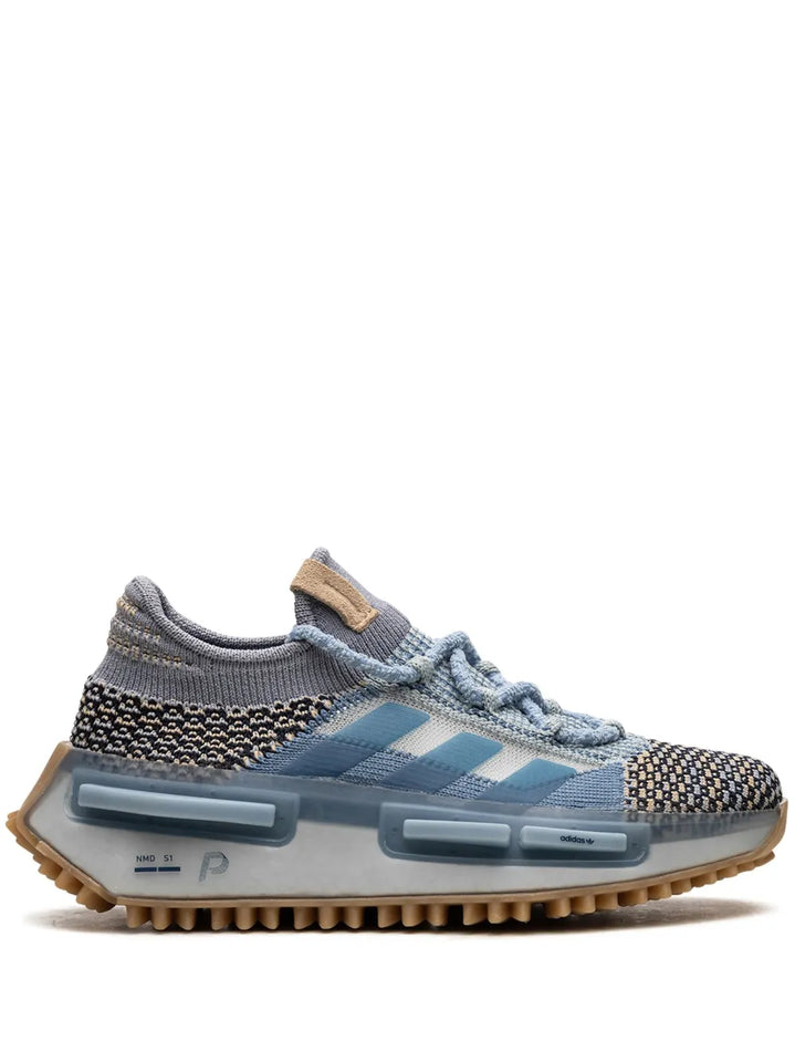 adidas Nmd S1 Philllllthy Sneakers — Blue — Size US M 4.5 - US W 6 — Front View