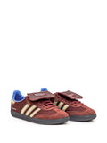 adidas X Wales Bonner Suede Sneakers — Bordeaux Red/Almond Beige — Size US M 8 - US W 9.5 — Side View