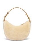 Prada Arque Shearling Shoulder Bag — Same as shown — Size One Size — Back View