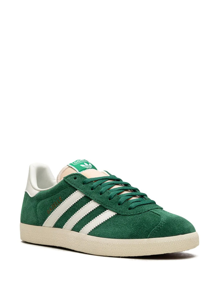 adidas Gazelle Suede Sneakers — Dark Green — Size US M 9.5 - US W 11 — Side View