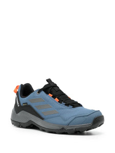 adidas Terrex Eastrail Gore-Tex Trainers — Pacific Blue/Slate Grey/Orange Blossom — Size US M 9.5 - US W 11 — Top View