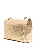 Chanel Pre Owned 1991 Jumbo Classic Flap Shoulder Bag — Same as shown — Size One Size — Back View
