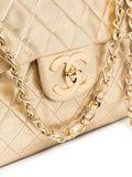 Chanel Pre Owned 1991 Jumbo Classic Flap Shoulder Bag — Same as shown — Size One Size — Top View