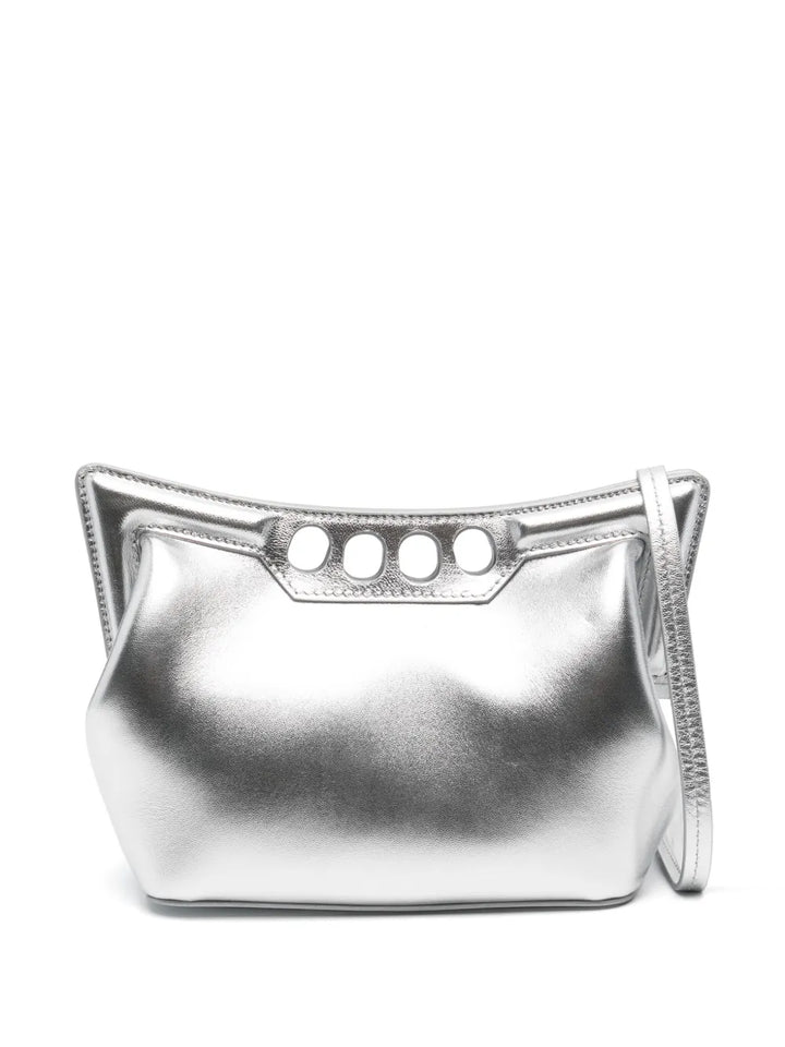 Alexander Mcqueen Mini The Peak Shoulder Bag — Same as shown — Size One Size — Front View