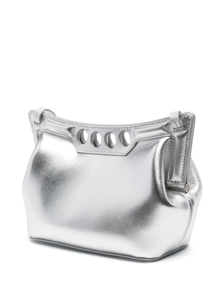 Alexander Mcqueen Mini The Peak Shoulder Bag — Same as shown — Size One Size — Back View
