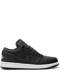 Air Jordan 1 Low Black Elephant Sneakers — Black — Size US M 11.5 - US W 13 — Front View