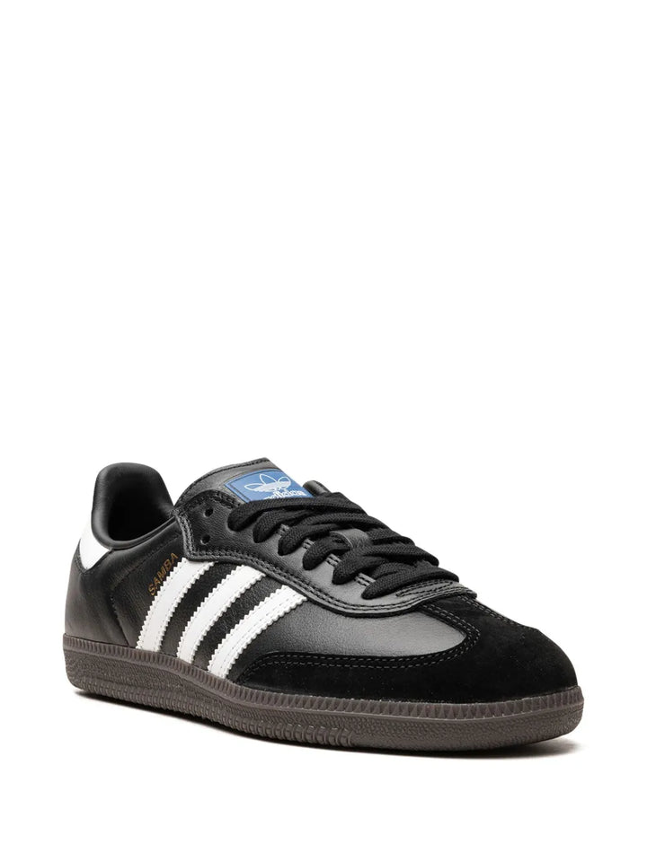 adidas Samba Adv Black Sneakers — Black — Size US M 9.5 - US W 11 — Side View