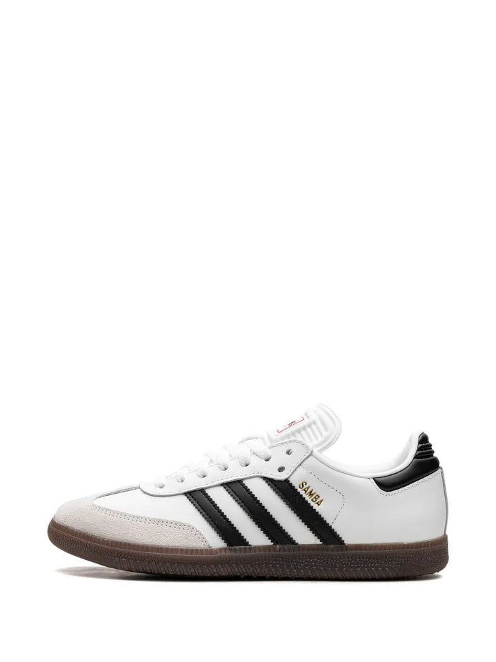 adidas Samba Ftwwht/Cblack/Vivred Sneakers — White — Size US M 10.5 - US W 12 — Detail View
