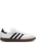adidas Samba Ftwwht/Cblack/Vivred Sneakers — White — Size US M 10.5 - US W 12 — Front View