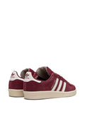 adidas Campus 80S Sporty & Rich - Merlot Cream Sneakers — Burgundy/White — Size US M 9.5 - US W 11 — Top View