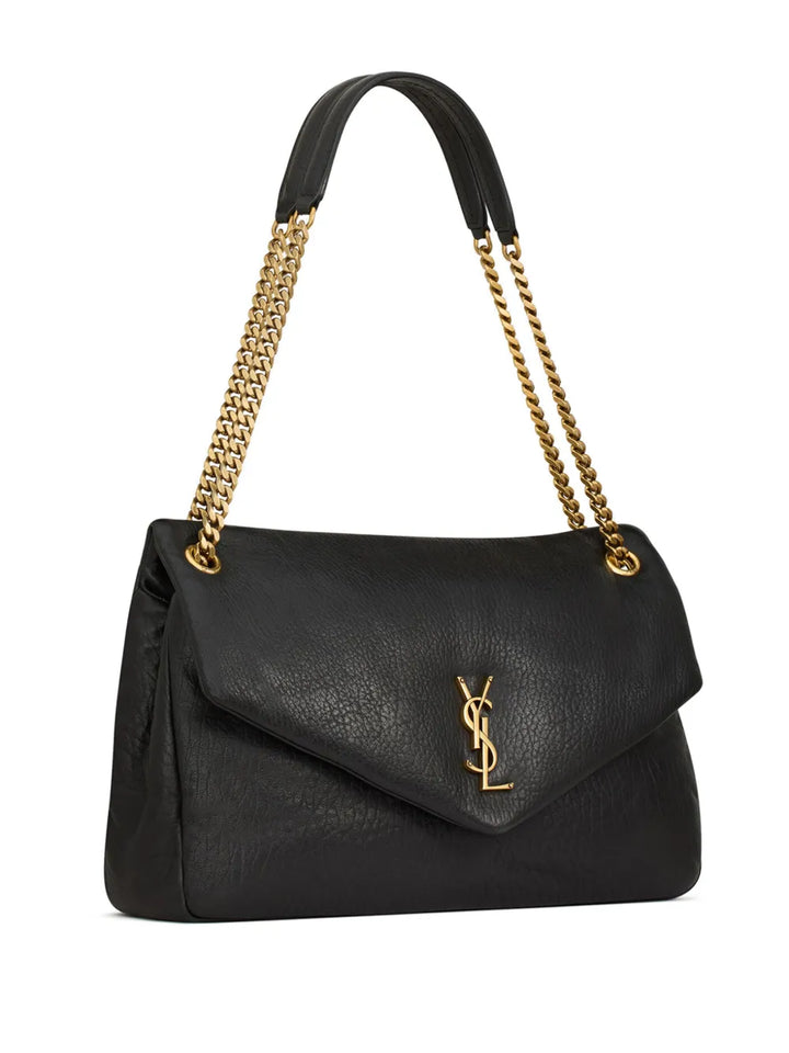 Saint Laurent Large Calypso Shoulder Bag — Same as shown — Size One Size — Top View