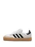 adidas Sambae Samba 2.0 Sneakers — White/Black — Size US M 9 - US W 10.5 — Lifestyle View