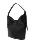 Valentino Garavani Vlogo Leather Shoulder Bag — Same as shown — Size One Size — Back View