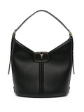 Valentino Garavani Vlogo Leather Shoulder Bag — Same as shown — Size One Size — Front View