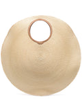 Cult Gaia Amun Raffia Shoulder Bag — Same as shown — Size One Size — Front View