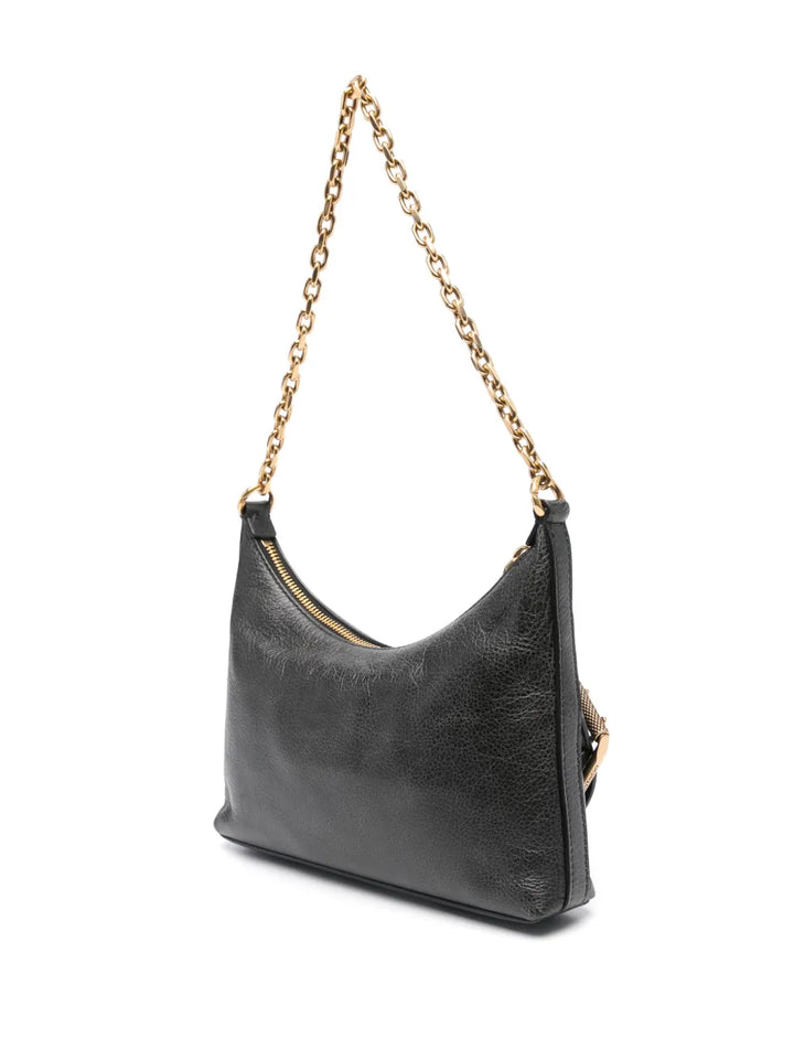 Givenchy Voyou Boyfriend Leather Shoulder Bag — Same as shown — Size One Size — Back View