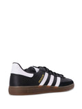 adidas Handball Spezial Lace-Up Trainers — Black/White — Size US M 8.5 - US W 10 — Back View