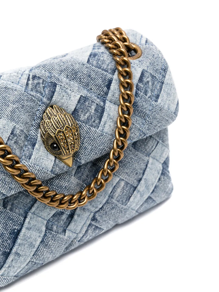 Kurt Geiger London Small Kensington Denim Bag — Same as shown — Size One Size — Back View