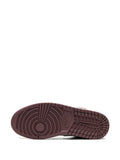 Air Jordan 1 Low Sky J Mauve Sneakers — White/Black/Mauve/Orange — Size US M 10.5 - US W 12 — Back View