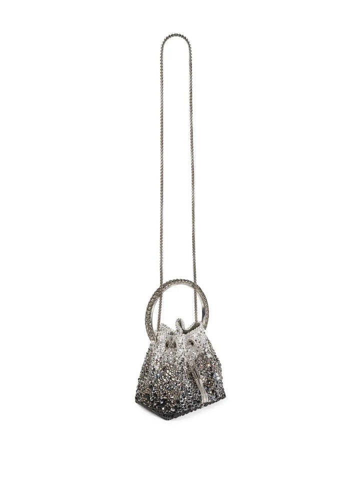 Jimmy Choo Bon Bon Crystal Embellished Shoulder Bag — Same as shown — Size One Size — Lifestyle View
