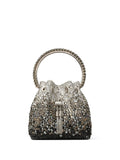 Jimmy Choo Bon Bon Crystal Embellished Shoulder Bag — Same as shown — Size One Size — Front View