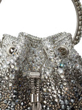 Jimmy Choo Bon Bon Crystal Embellished Shoulder Bag — Same as shown — Size One Size — Top View