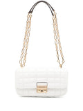 Michael Kors Small Tribeca Quilted Shoulder Bag — Same as shown — Size One Size — Front View