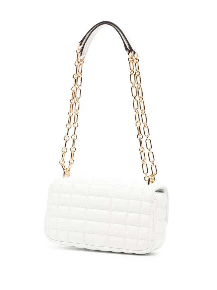 Michael Kors Small Tribeca Quilted Shoulder Bag — Same as shown — Size One Size — Back View
