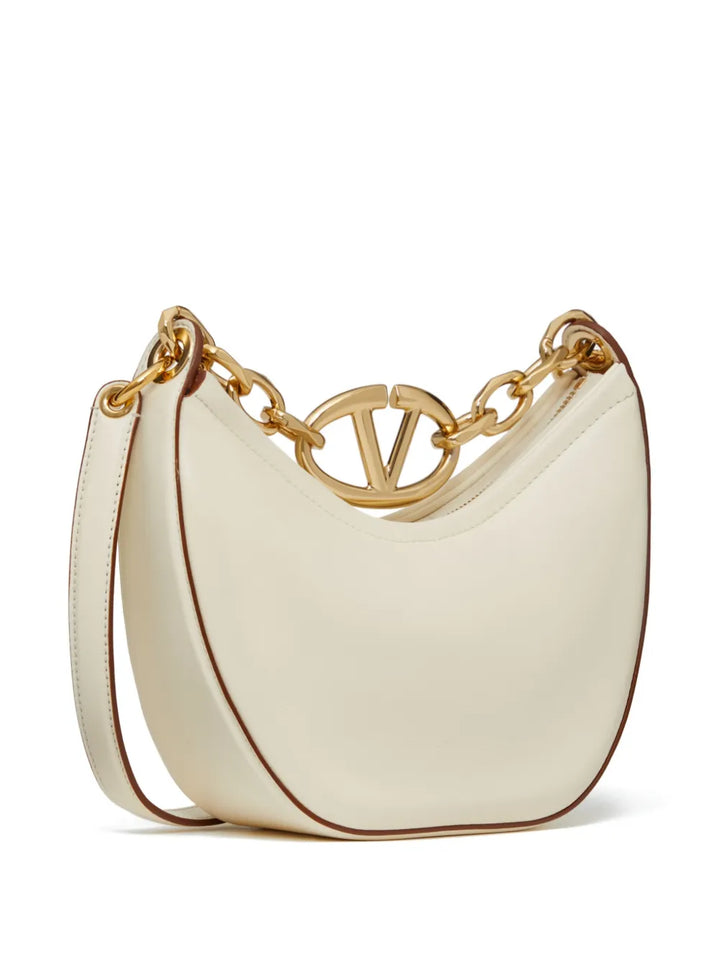 Valentino Garavani Mini Vlogo Moon Hobo Bag — Same as shown — Size One Size — Back View