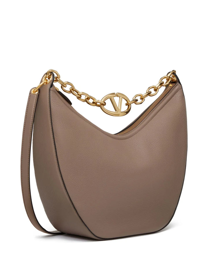 Valentino Garavani Medium Vlogo Moon Shoulder Bag — Same as shown — Size One Size — Top View