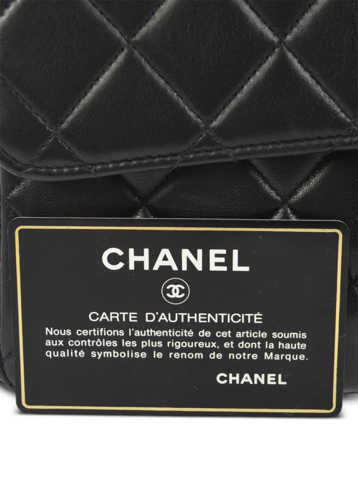 Chanel Pre Owned 1995 Double Sided Classic Flap Shoulder Bag — Same as shown — Size One Size — Detail View