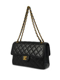 Chanel Pre Owned 1995 Double Sided Classic Flap Shoulder Bag — Same as shown — Size One Size — Side View