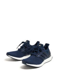 adidas Ultraboost 1.0 Lace-Up Sneakers — Midnight Blue — Size US M 5 - US W 6.5 — Top View