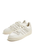 adidas Rivalry 86 Lace-Up Sneakers — White/Beige — Size US M 9.5 - US W 11 — Top View