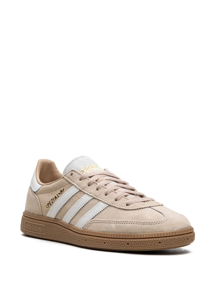 adidas Handball Spezial Beige Sneakers — Light Beige — Size US M 8.5 - US W 10 — Side View