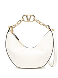 Valentino Garavani Small Vlogo Moon Shoulder Bag — Same as shown — Size One Size — Front View