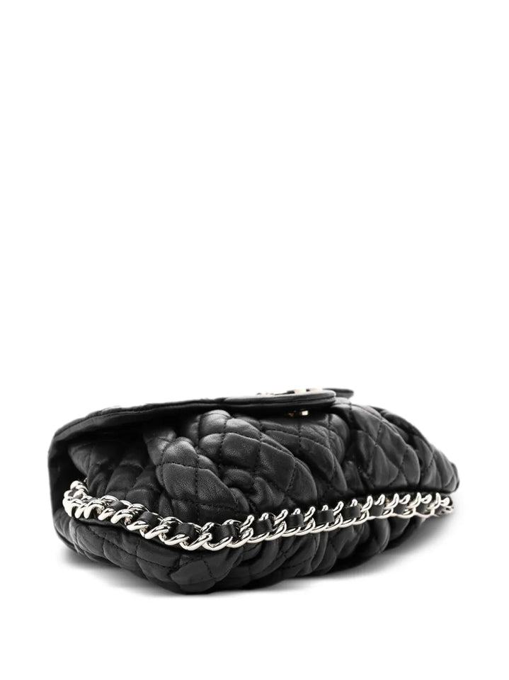 Chanel Pre Owned Mini Classic Flap Padded Shoulder Bag — Same as shown — Size One Size — Back View