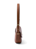 Prada Arque Leather Shoulder Bag — Same as shown — Size One Size — Top View