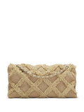 Chanel Pre Owned 2009 Large Crochet Flap Shoulder Bag — Same as shown — Size One Size — Side View