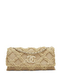 Chanel Pre Owned 2009 Large Crochet Flap Shoulder Bag — Same as shown — Size One Size — Front View