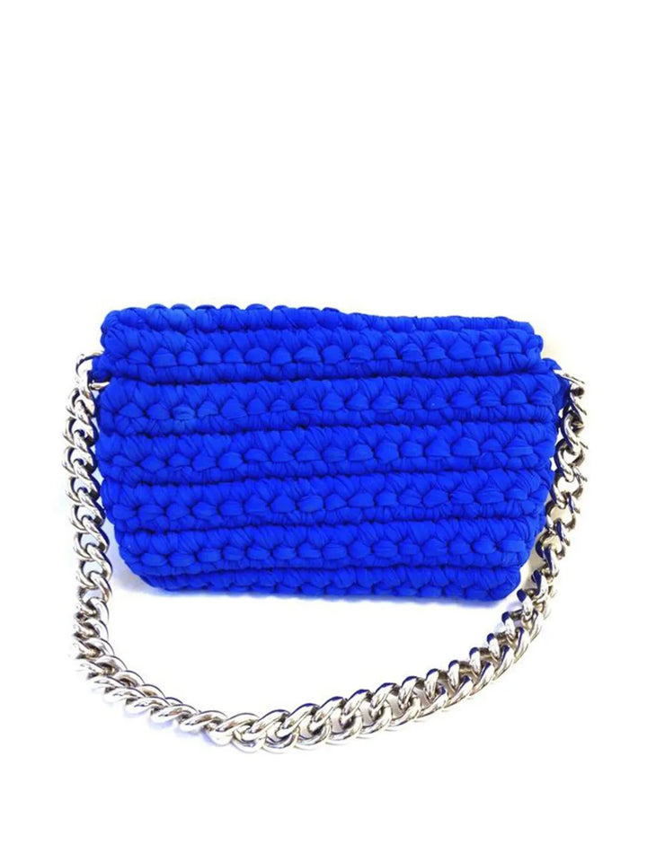 Chanel Pre Owned 2014 Classic Flap Crochet Shoulder Bag — Same as shown — Size One Size — Top View