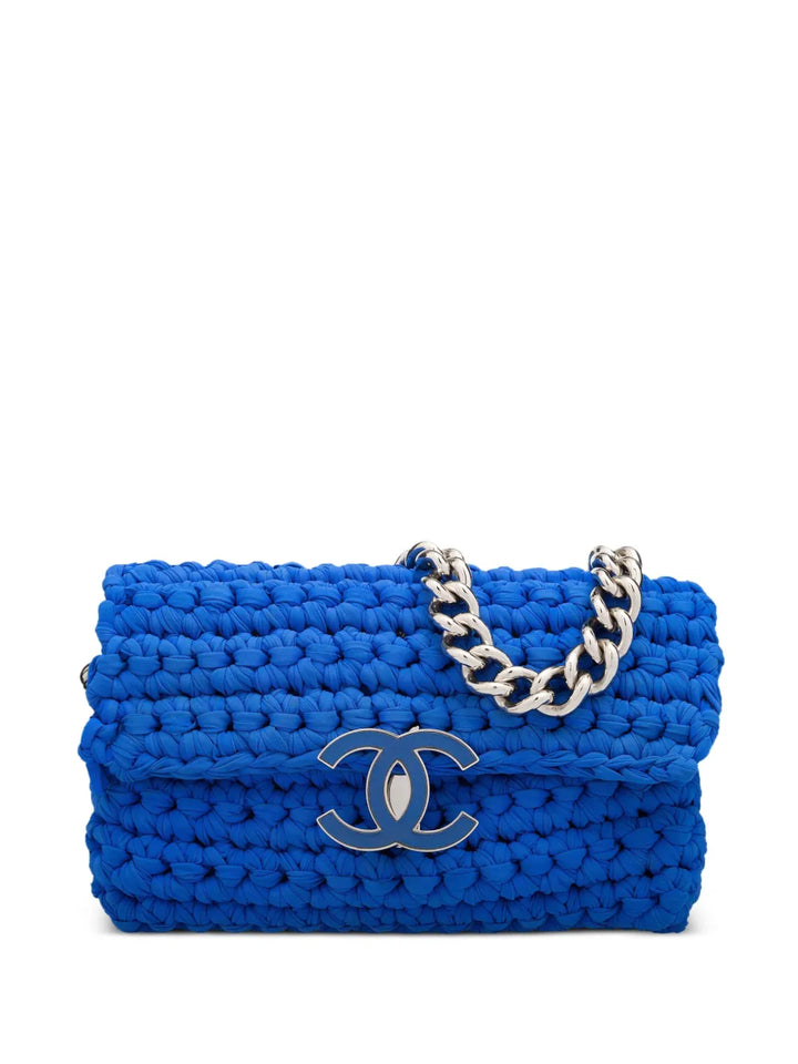Chanel Pre Owned 2014 Classic Flap Crochet Shoulder Bag — Same as shown — Size One Size — Front View