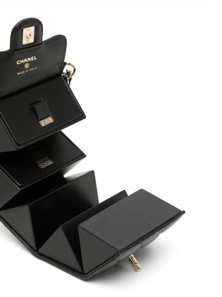 Chanel Pre Owned Mini Flap Accordion Jewellery Box — Same as shown — Size One Size — Top View