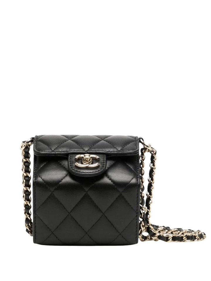 Chanel Pre Owned Mini Flap Accordion Jewellery Box — Same as shown — Size One Size — Front View