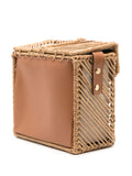 Lenny Niemeyer Raffia Shoulder Bag — Same as shown — Size One Size — Back View