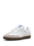 adidas Samba Og Double White Gum Sneakers — White — Size US M 11.5 - US W 13 — Top View