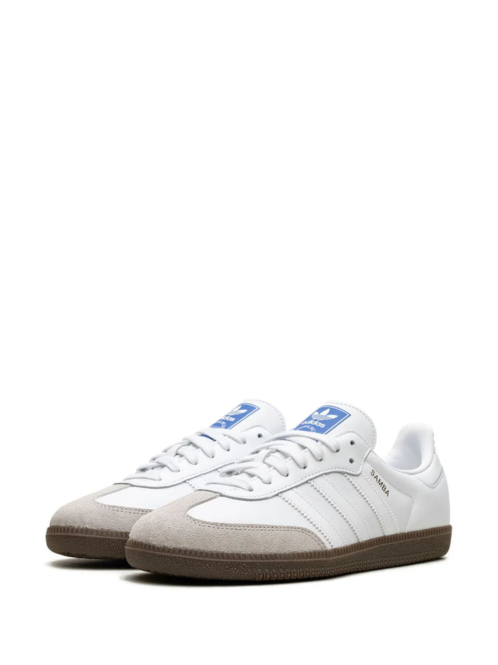 adidas Samba Og Double White Gum Sneakers — White — Size US M 11.5 - US W 13 — Detail View