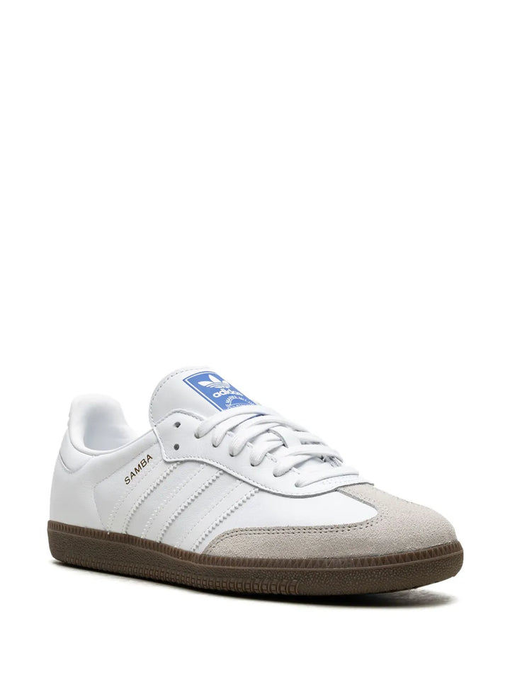 adidas Samba Og Double White Gum Sneakers — White — Size US M 11.5 - US W 13 — Side View