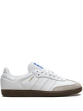 adidas Samba Og Double White Gum Sneakers — White — Size US M 11.5 - US W 13 — Front View