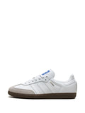 adidas Samba Og Double White Gum Sneakers — White — Size US M 11.5 - US W 13 — Lifestyle View